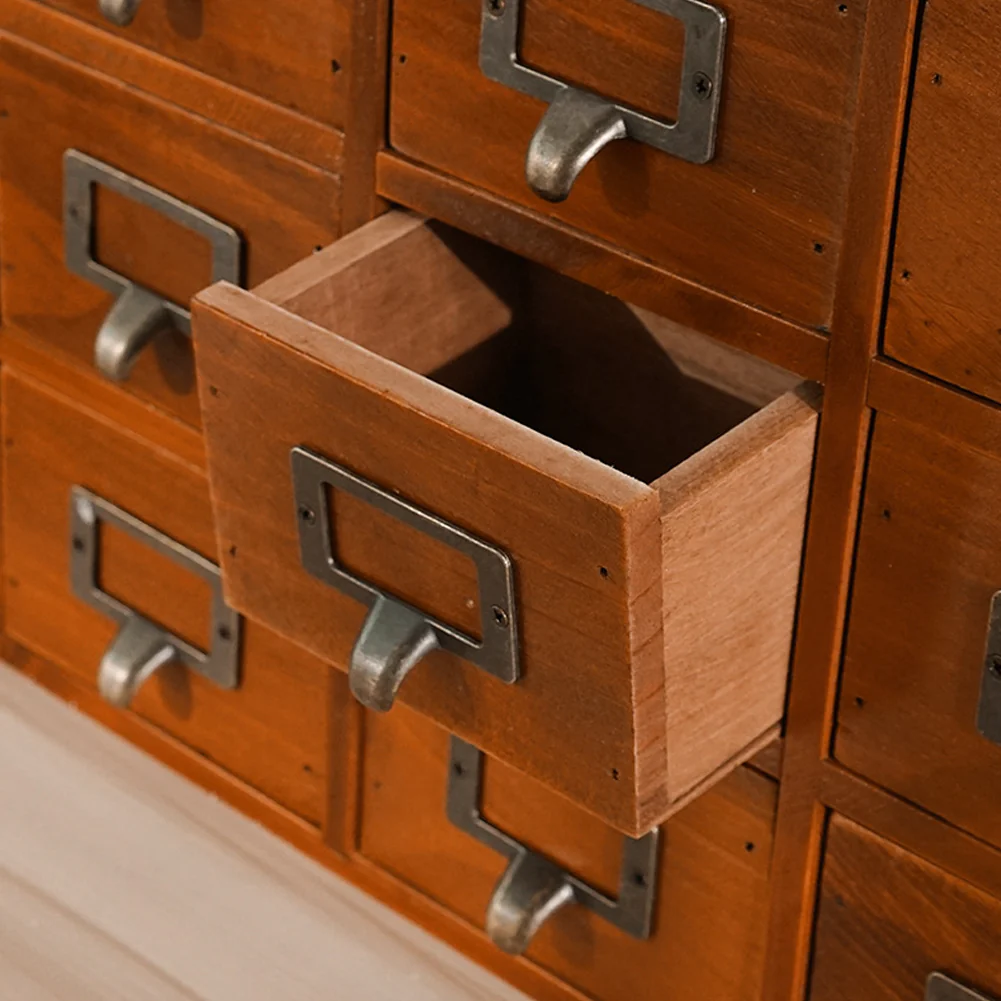 Lifeideas Retro Wooden Drawer Organzier Box - Image 10