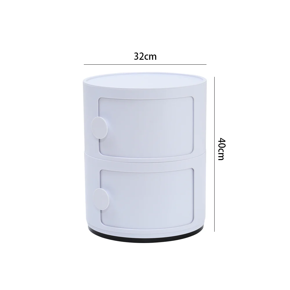 Lifeideas Round Compact Drawer Storage Unit - Image 5