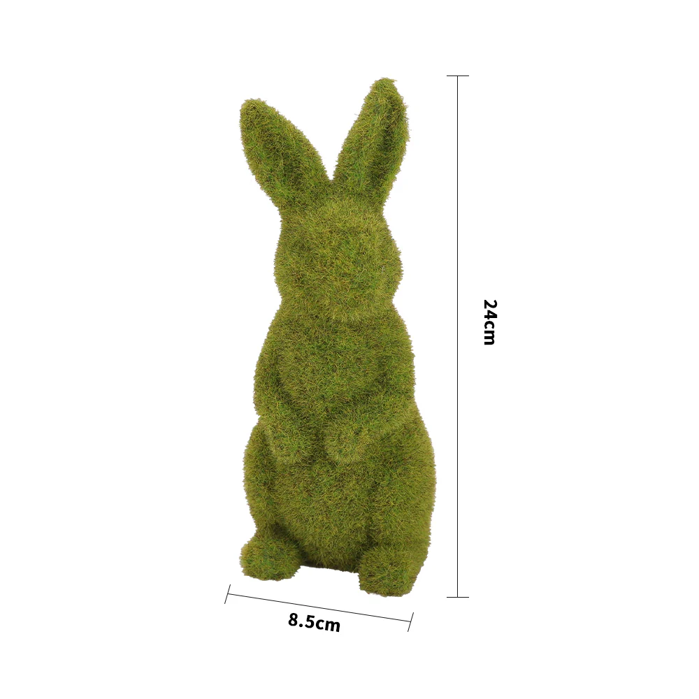 Lifeideas Seasonal Whimsical Garden Bunny Ornament - Image 3