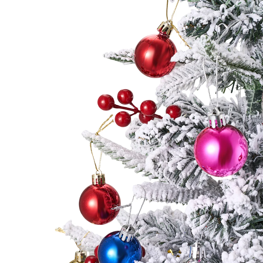 Lifeideas Set of 2 Artificial Christmas Trees with LED Decorations - Image 4