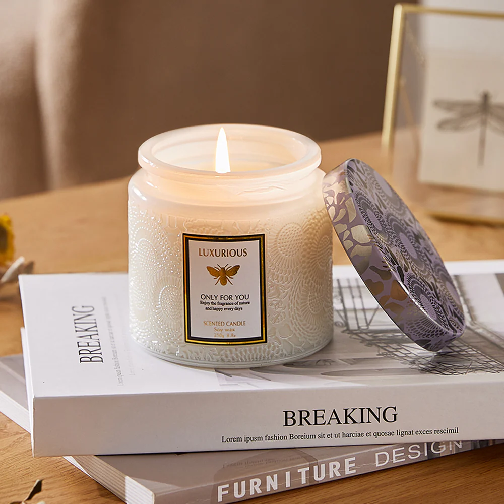 Lifeideas Soy Wax Scented Candle - Image 2