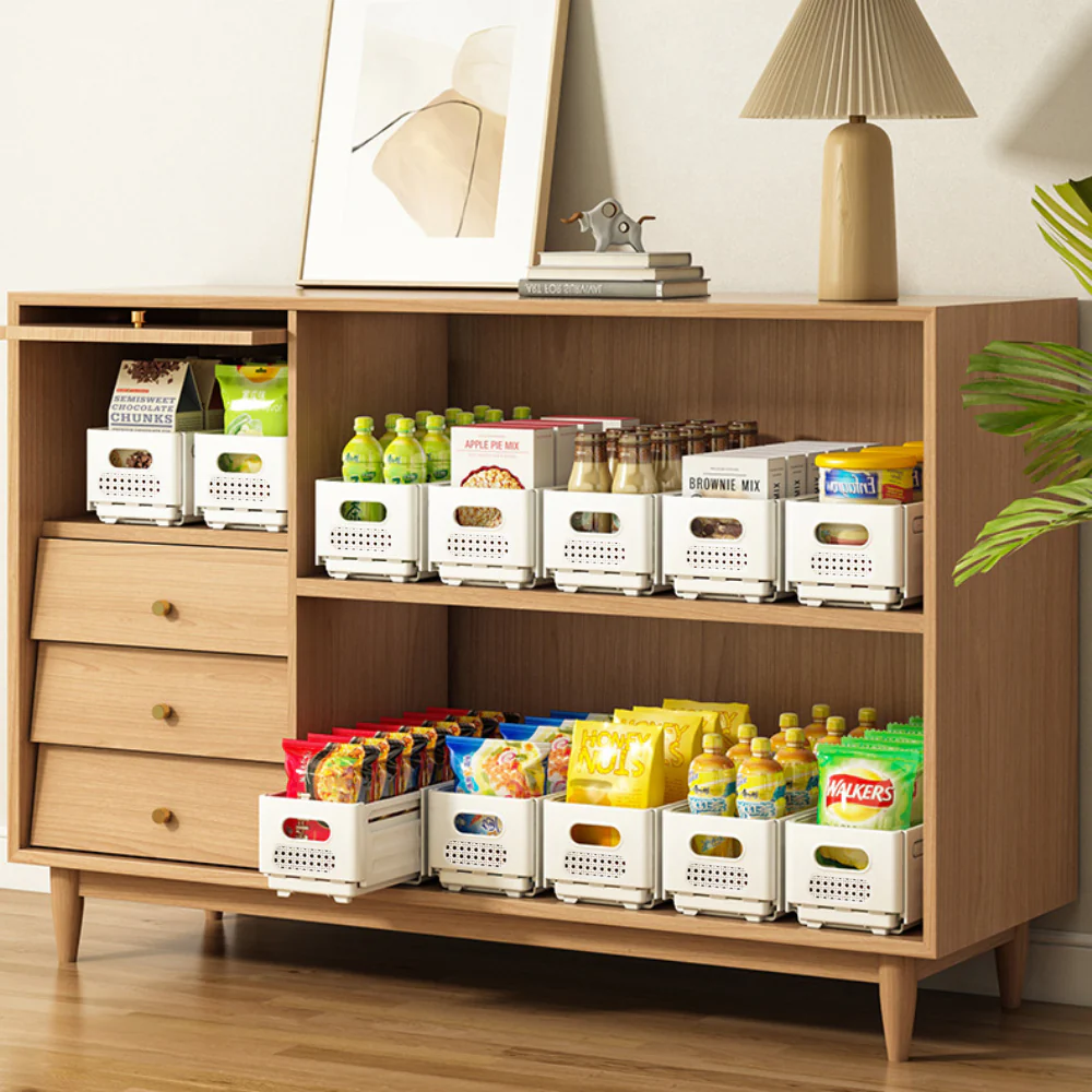 Lifeideas Space-Saving Clothes Storage Basket - Image 2