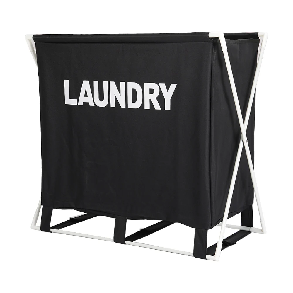 Lifeideas Space-Saving Laundry Basket with Handles - Image 3