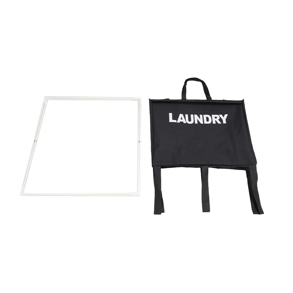 Lifeideas Space-Saving Laundry Basket with Handles - Image 4