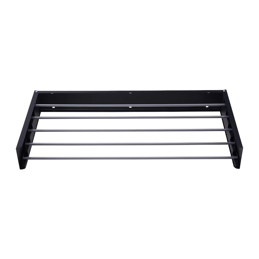 Lifeideas Space-Saving Wall Mounted Towel Drying Rack - Image 12