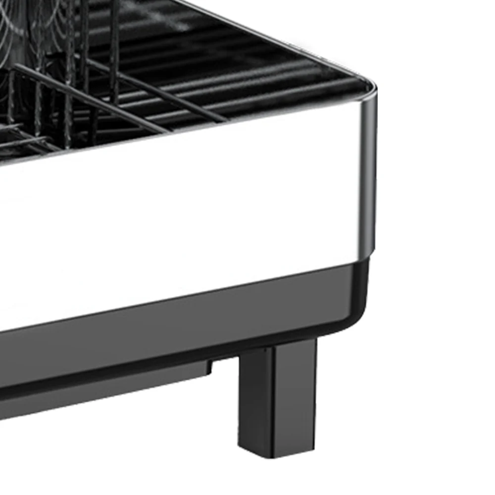 Lifeideas Stainless Steel Dish Drainer Rack Kitchen Organiser - Image 4