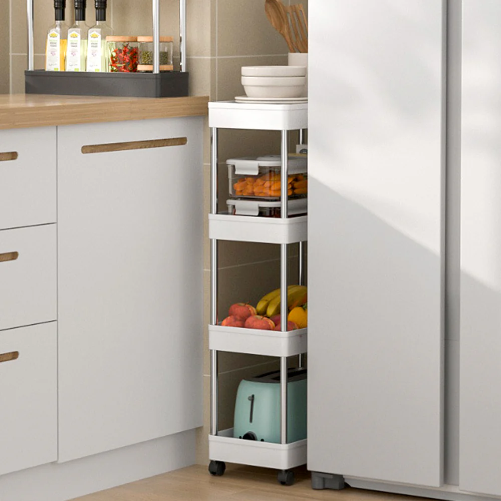 Lifeideas Standing 4-Tier Corner Storage Rack - Image 2