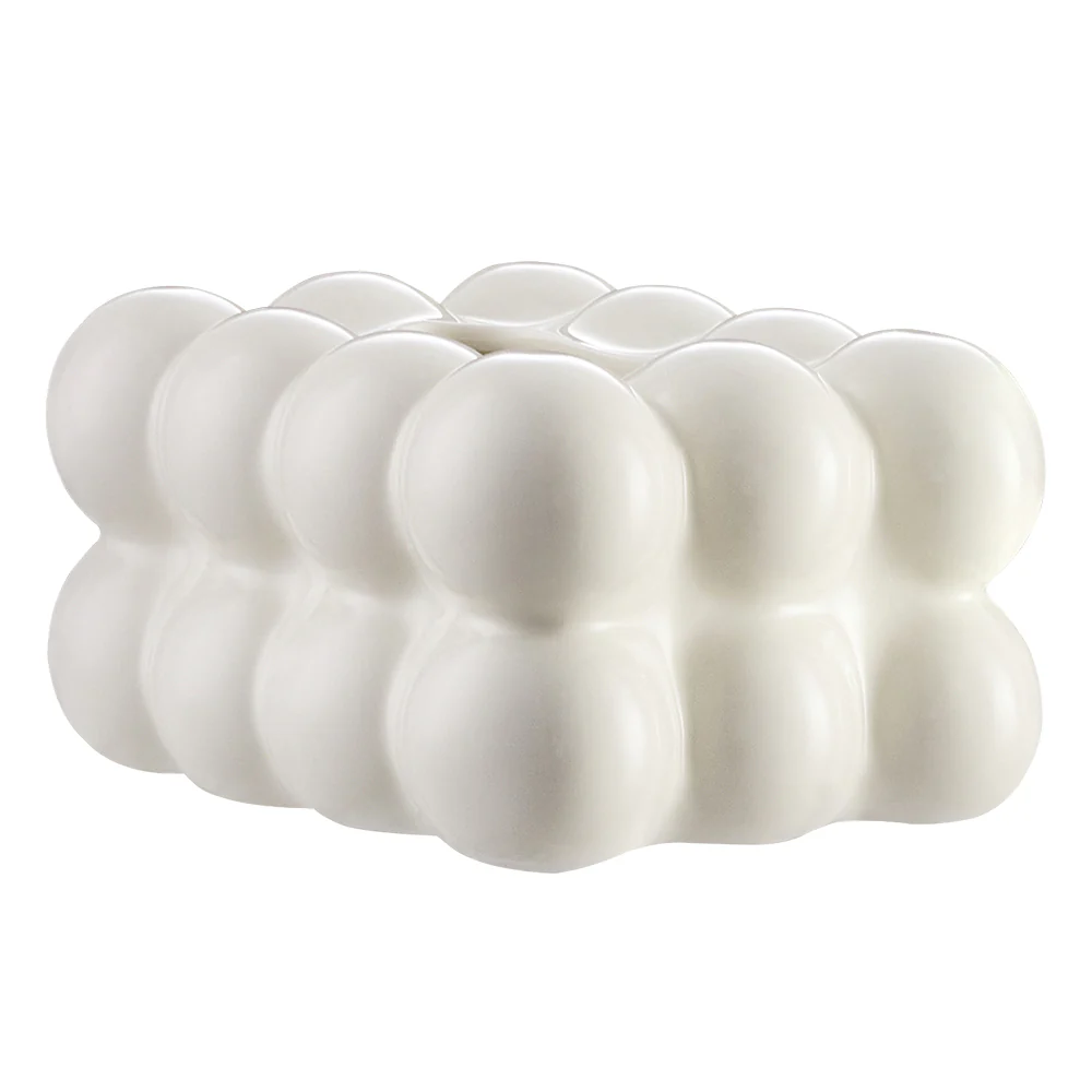 Lifeideas Stylish Ceramic Tissue Box - Image 3