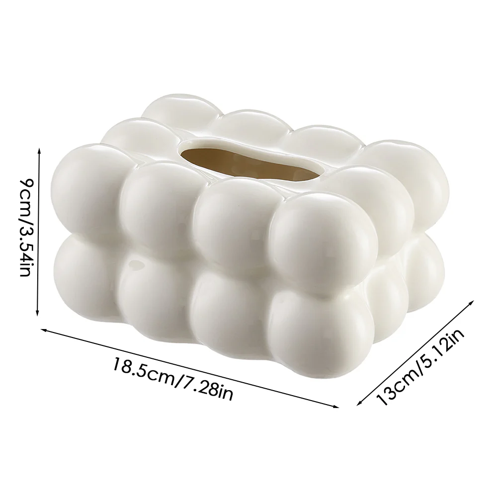 Lifeideas Stylish Ceramic Tissue Box - Image 7
