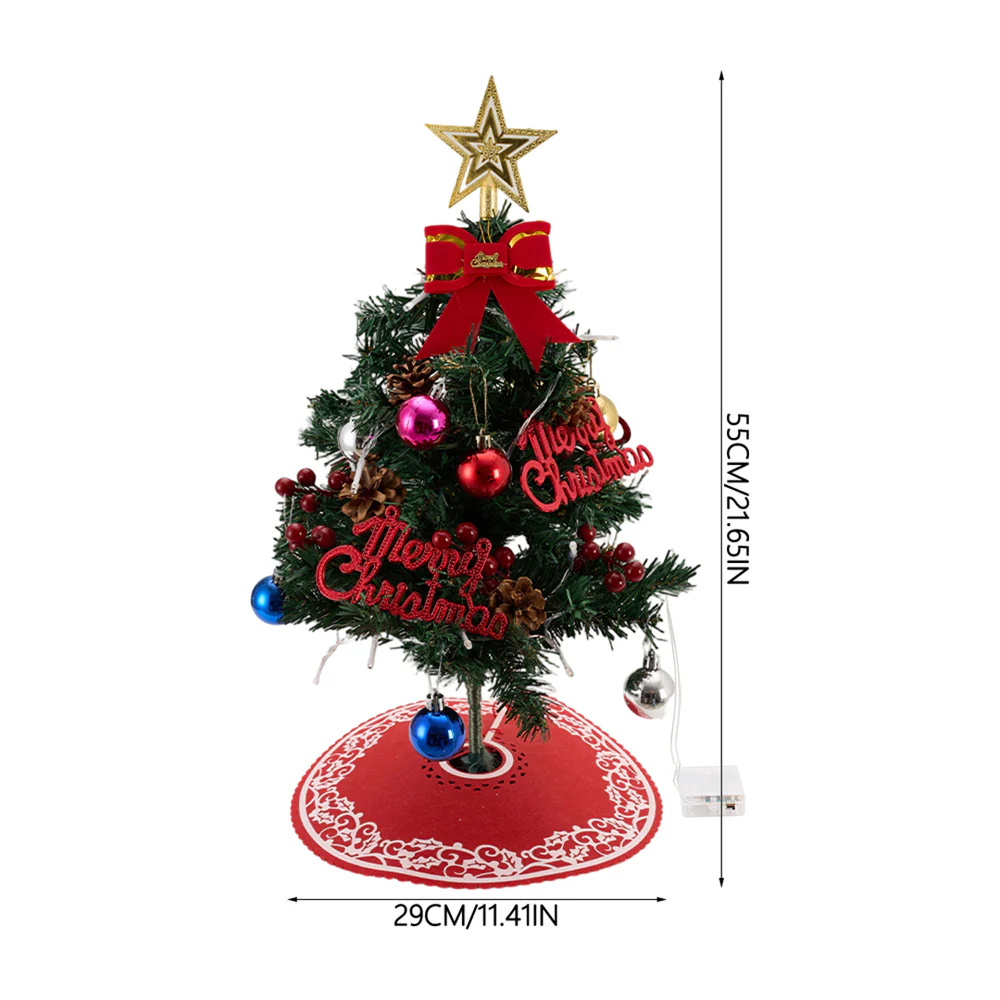 Lifeideas Tabletop Christmas Tree Decoration - Image 8