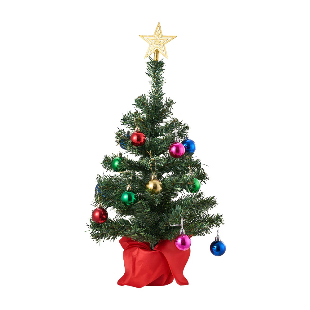 Lifeideas Tabletop Christmas Tree Decoration with LED String Light - Image 3