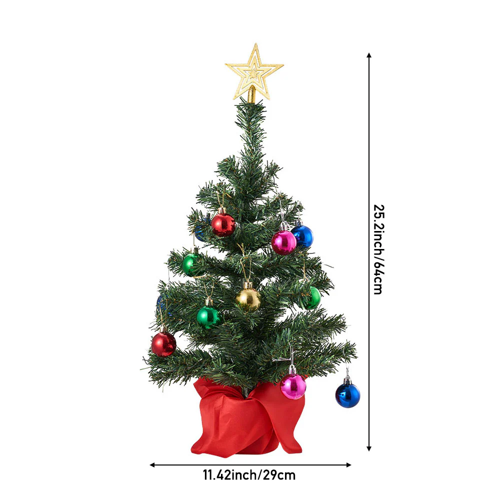 Lifeideas Tabletop Christmas Tree Decoration with LED String Light - Image 8