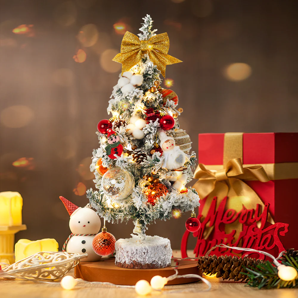 Lifeideas Tabletop Christmas Tree with LED Lights - Image 2