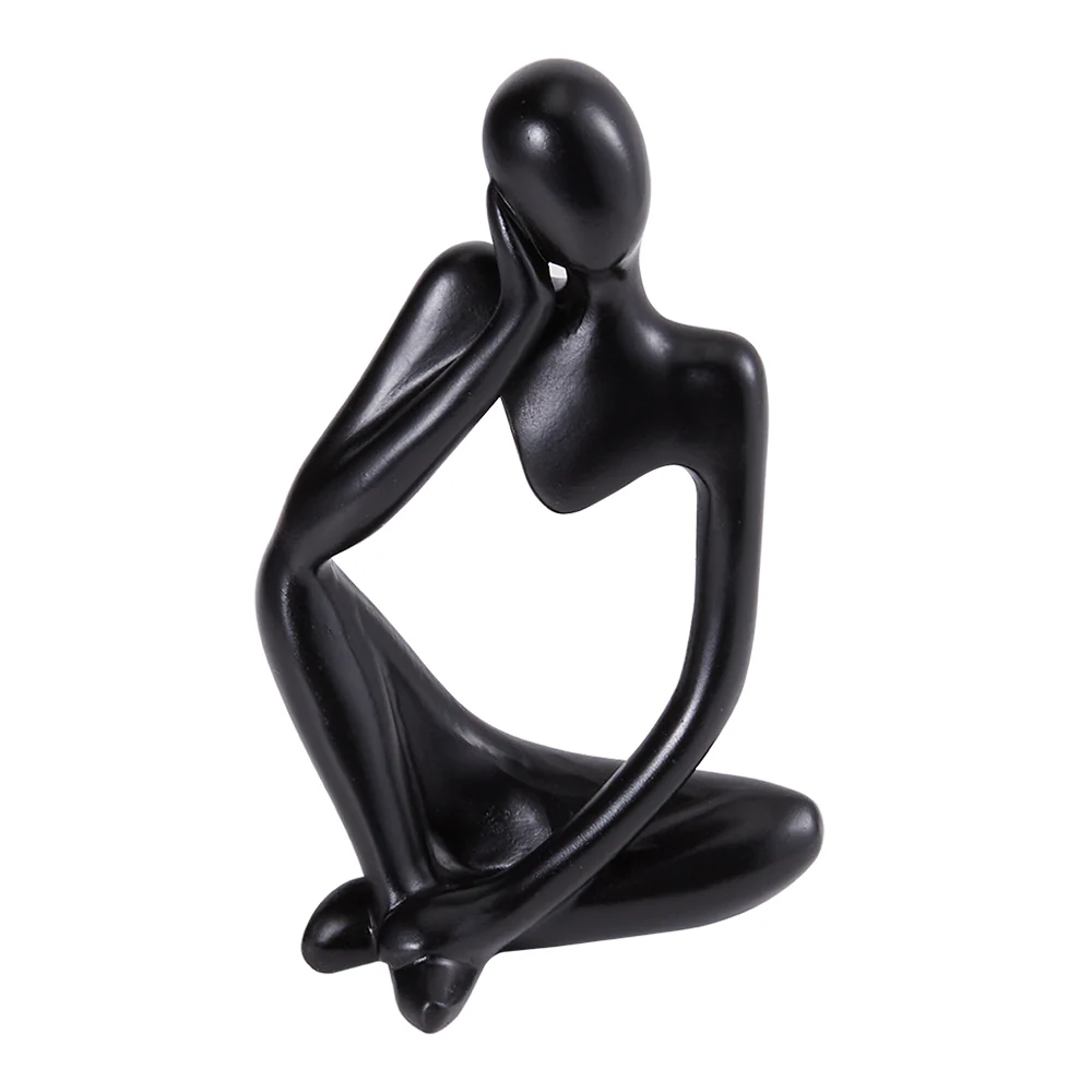 Lifeideas Thinker Resin Tabletop Abstract Decor - Image 4
