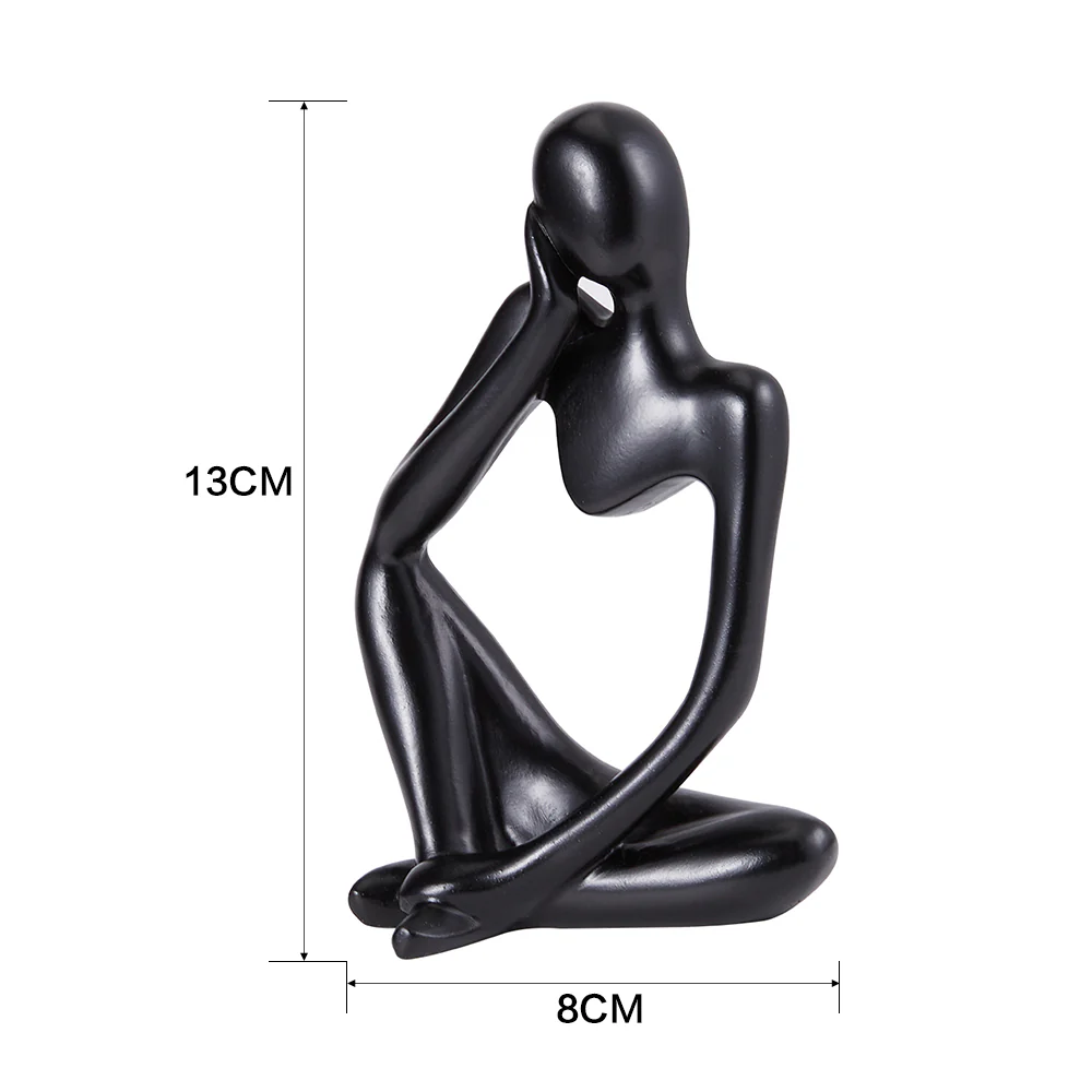 Lifeideas Thinker Resin Tabletop Abstract Decor - Image 8
