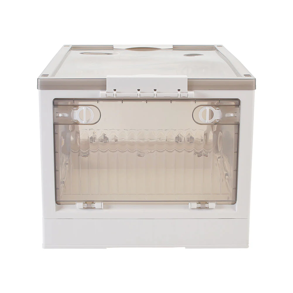 Lifeideas Transparent Folding Storage Box With Wheels - Image 25