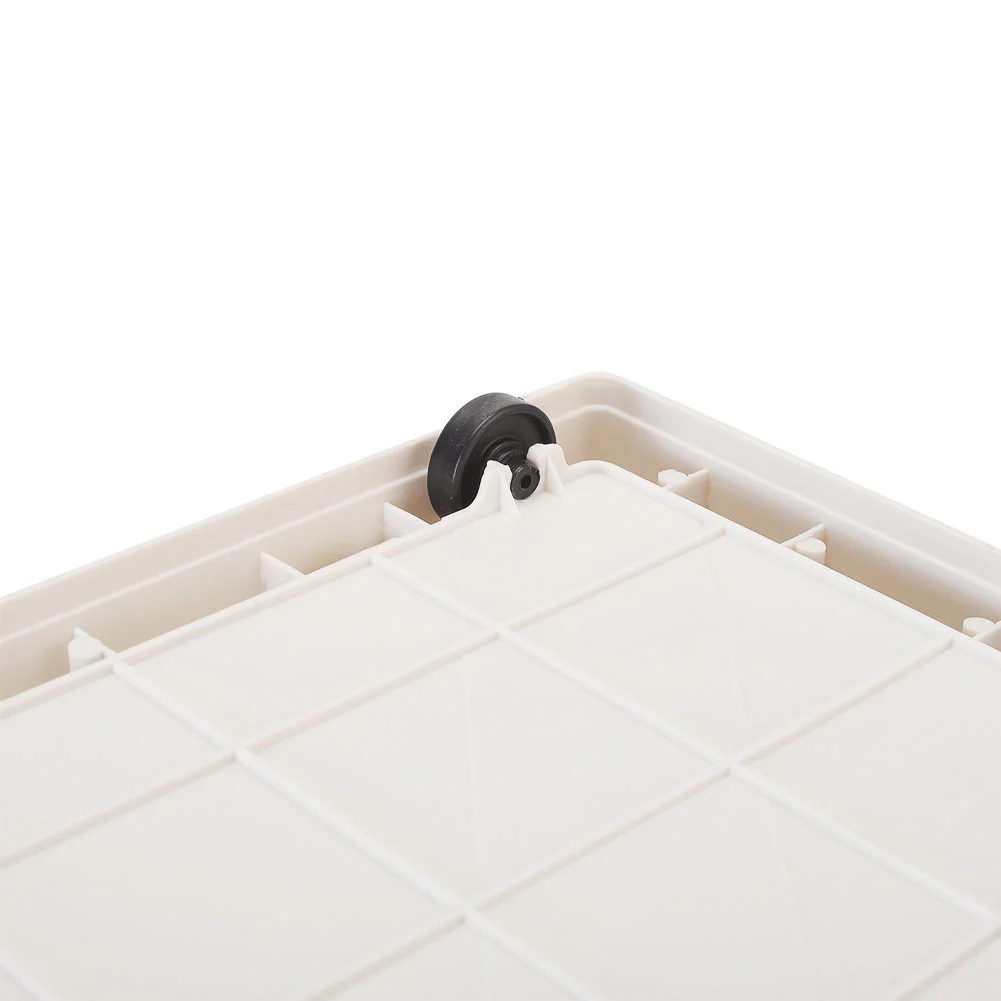 Lifeideas Transparent Folding Storage Box With Wheels - Image 3
