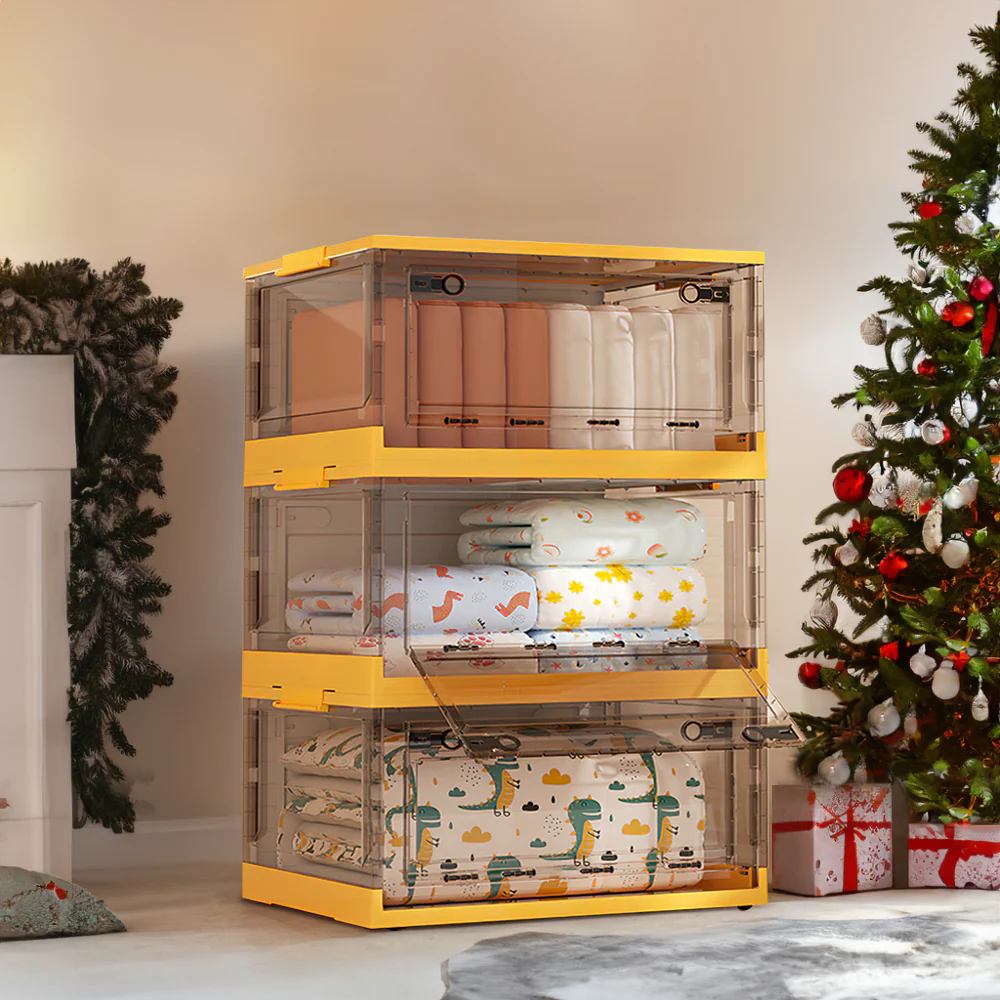 Lifeideas Transparent Folding Storage Boxes