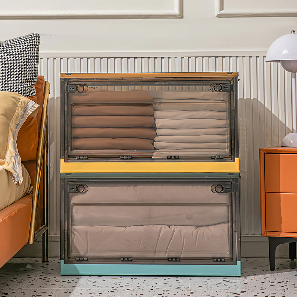 Lifeideas Transparent Folding Storage Boxes - Image 2