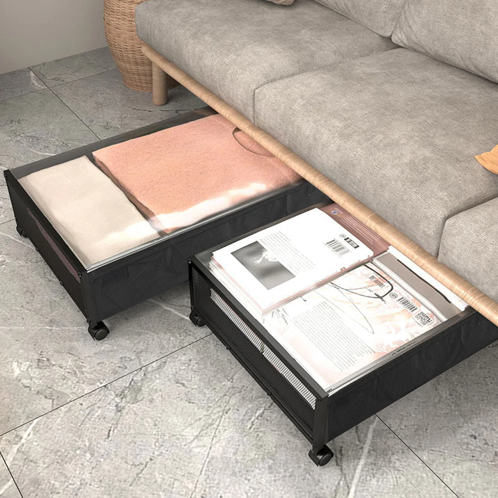 Lifeideas Under Bed Storage Containers with Wheels - Image 2