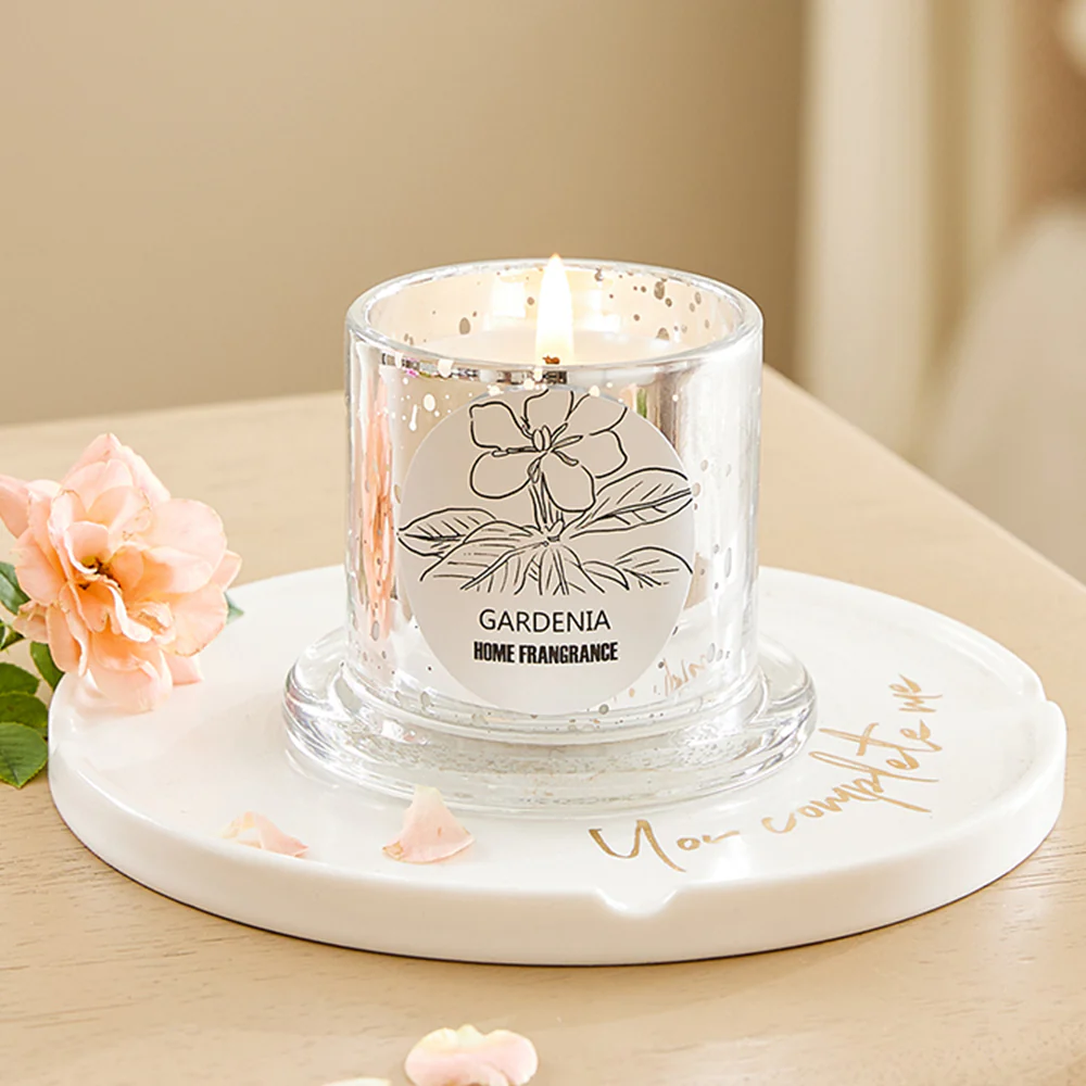 Lifeideas Vegetable Wax Scented Candle Gardenia - Image 2
