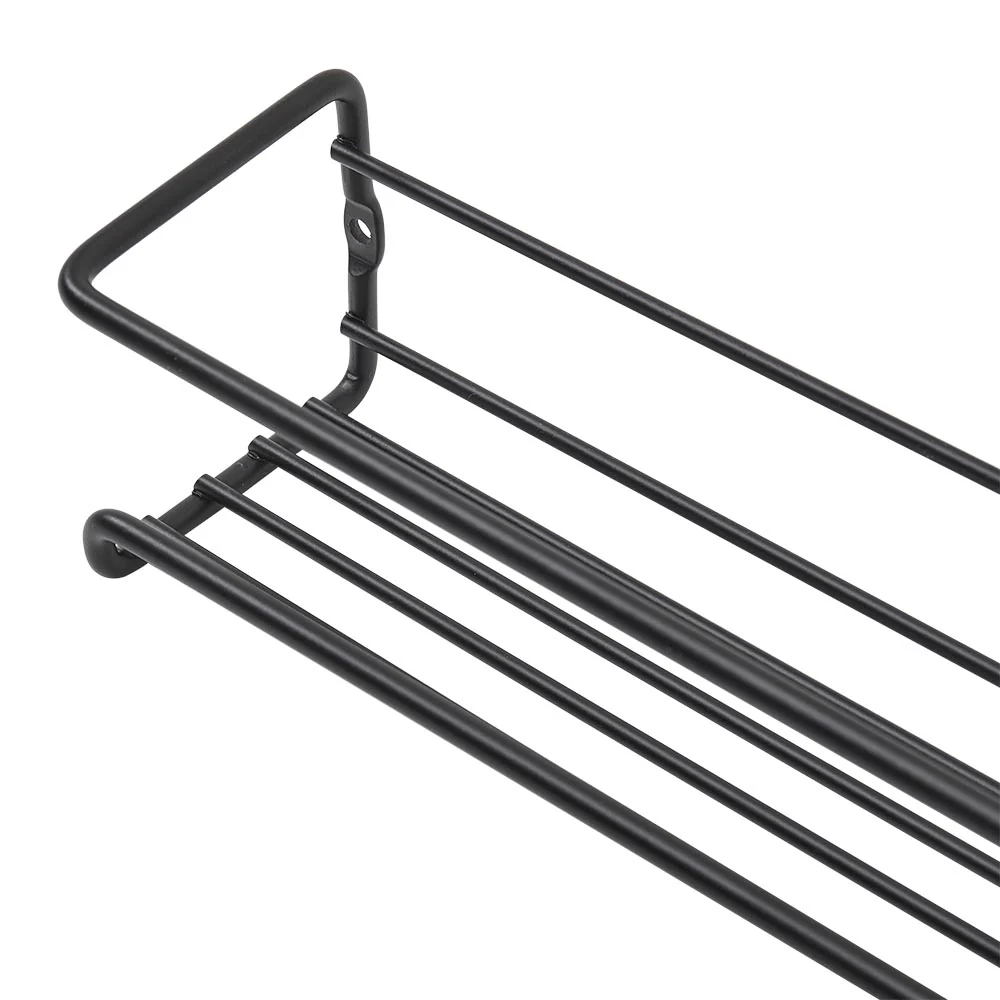 Lifeideas Wall Mount Metal Wire Spice Rack Set of 4 - Image 5
