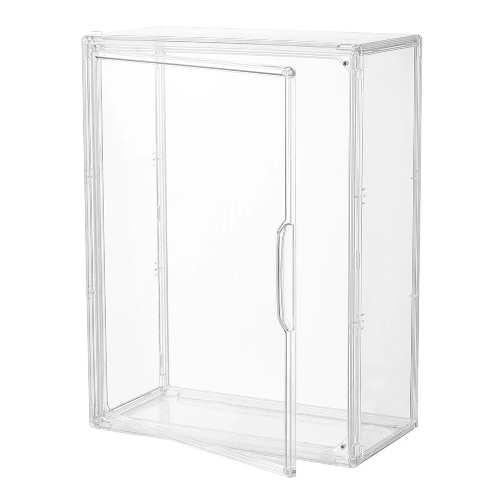 Lifeideas Wall Mount Transparent 3-Tier Storage Display Case