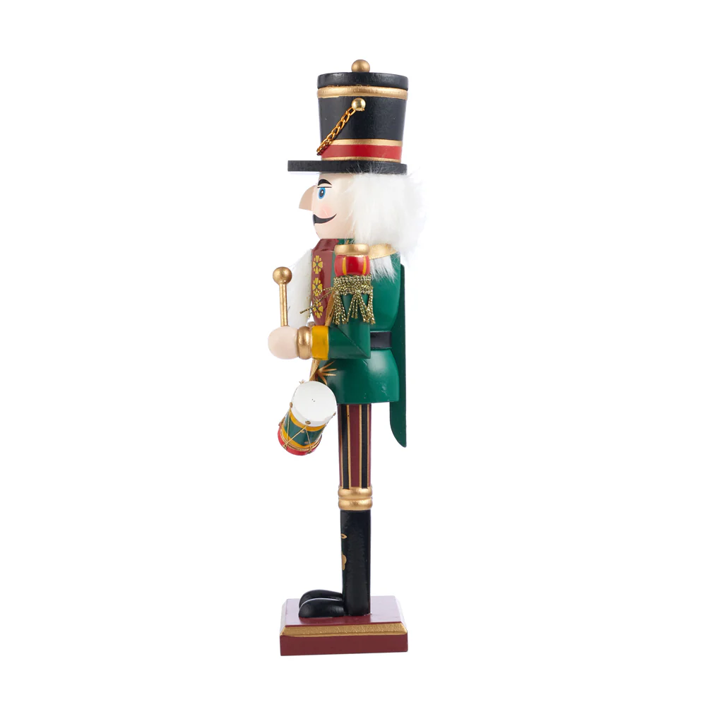 Lifeideas Wooden Nutcracker Soldier Figurine Christmas Ornament - Image 4