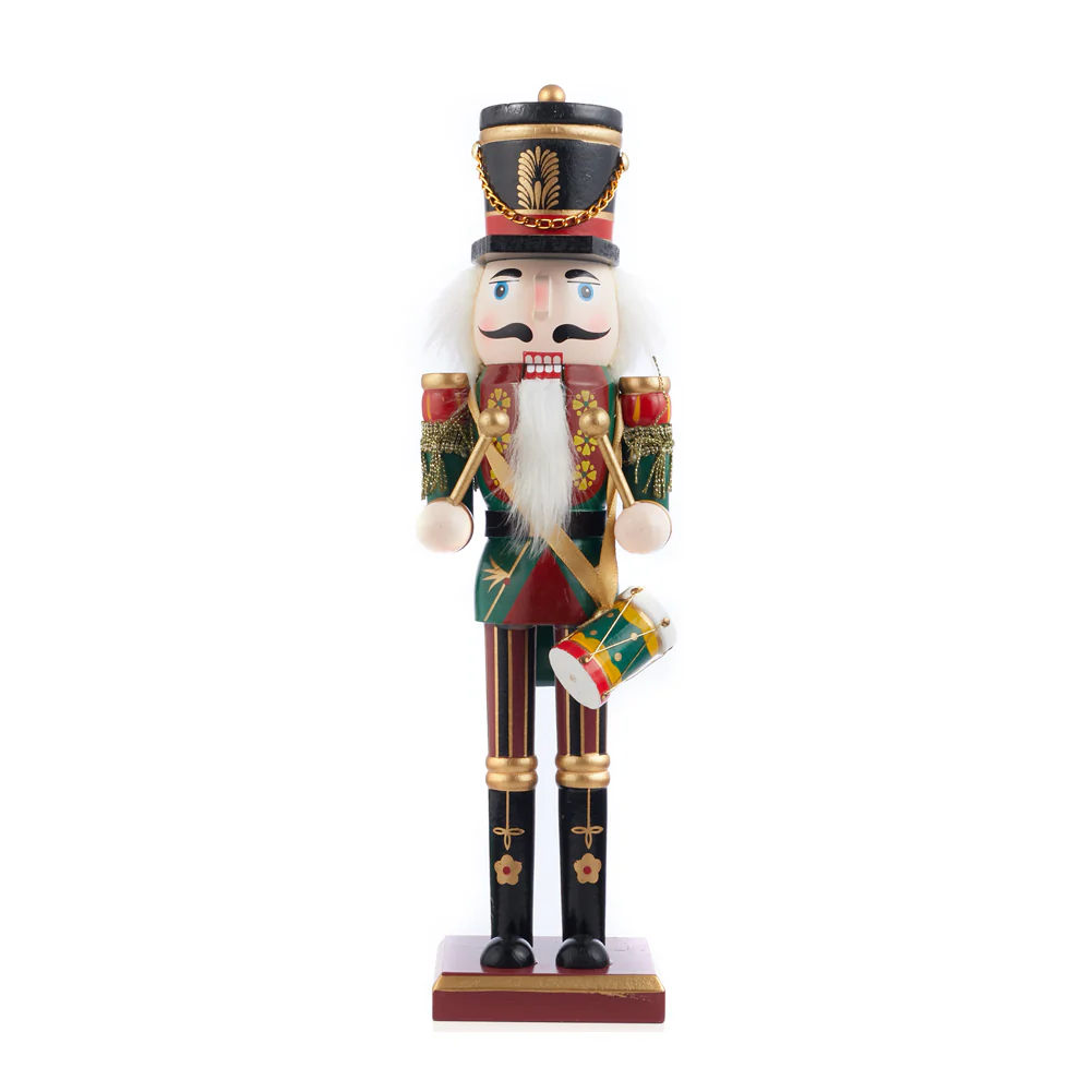Lifeideas Wooden Nutcracker Soldier Figurine Christmas Ornament - Image 5