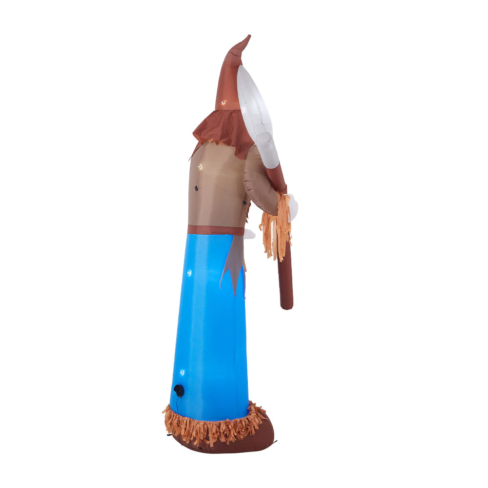 Lighted Scarecrow Grim Reaper Inflatable - Image 5