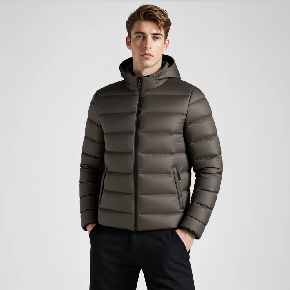 Lightweight Hooded Padded Jacket