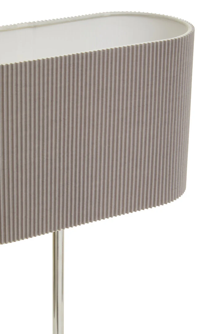 Lilian Shiny Silver Table Lamp - Image 5
