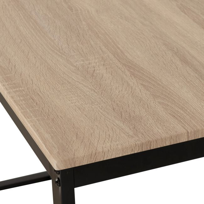 LINCOLN 1+2 DINING BENCH SET - SONOMA OAK EFFECT/BLACK - Image 6