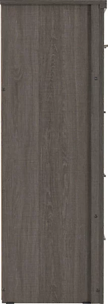 LISBON 3+2 DRAWER CHEST - BLACK WOOD GRAIN - Image 4