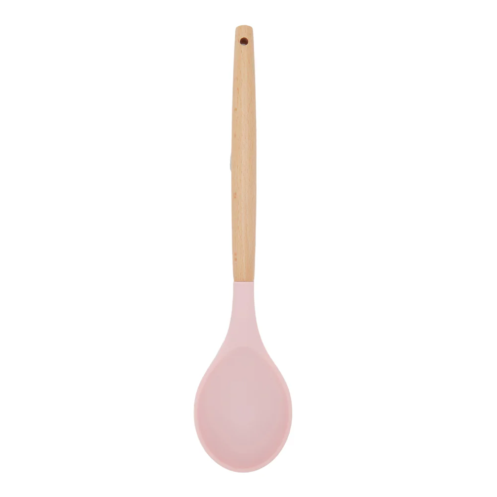 Pink 11-piece Silicone Kitchen Utensil Set For Nonstick Cookware - Image 3