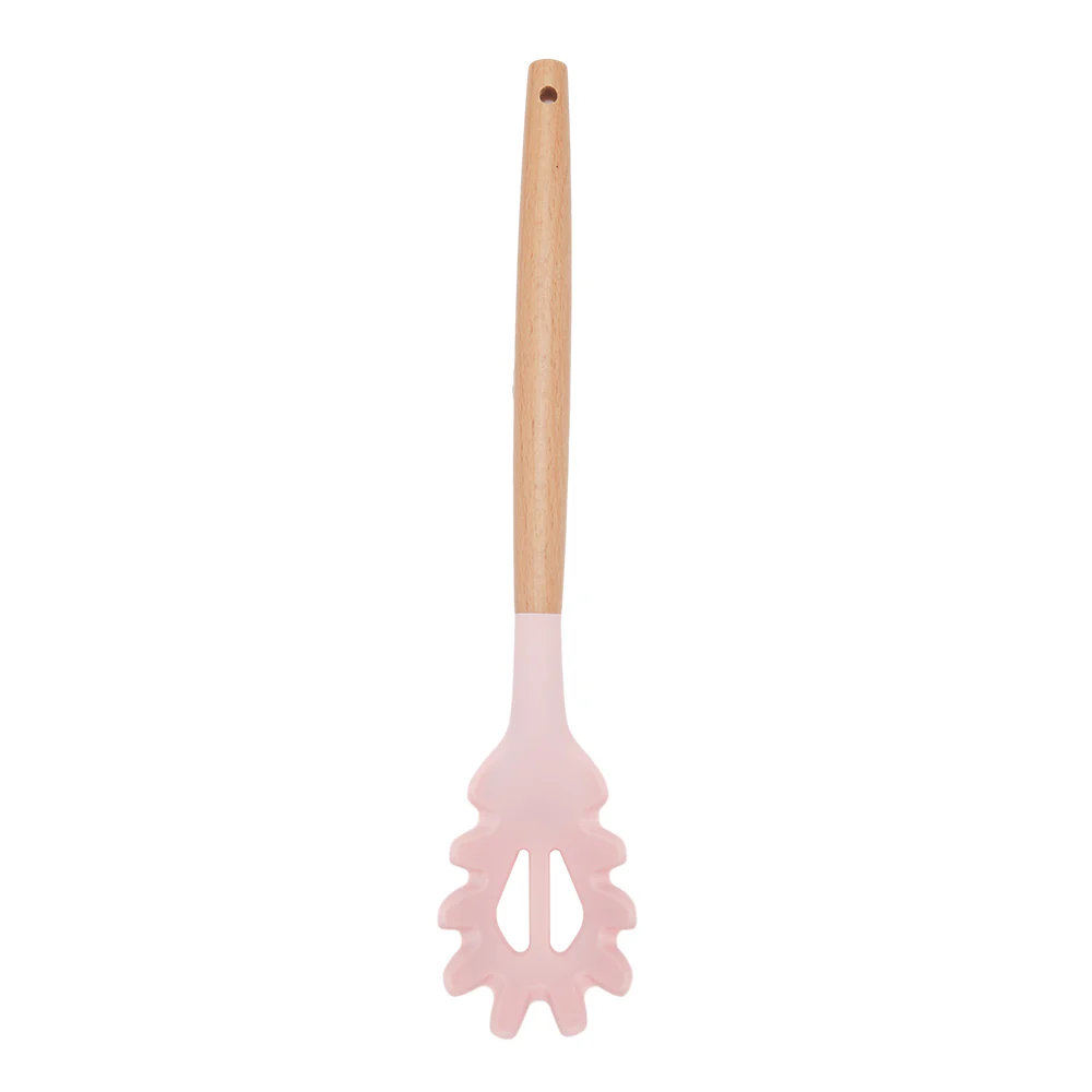 Pink 11-piece Silicone Kitchen Utensil Set For Nonstick Cookware - Image 5