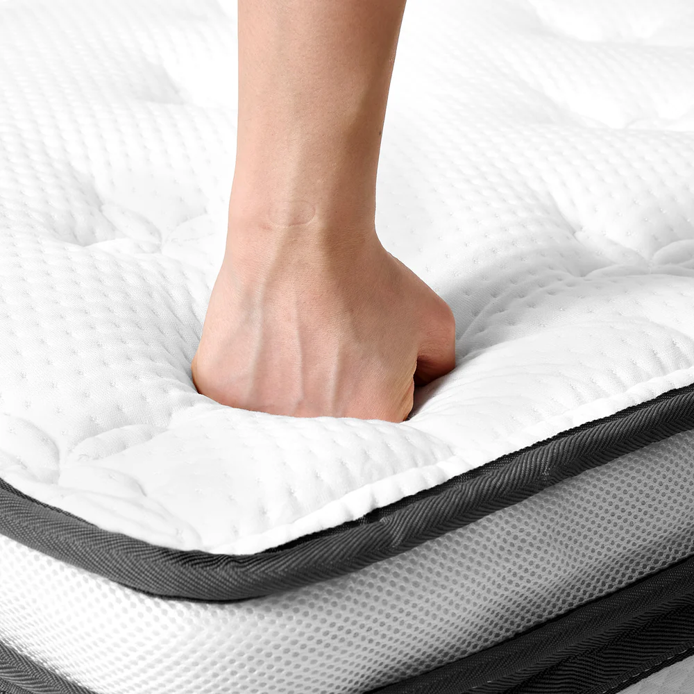 Livingandhome 11Inch King Mattress Wavy Foam Pocket Spring Hybrid Mattress - Image 6