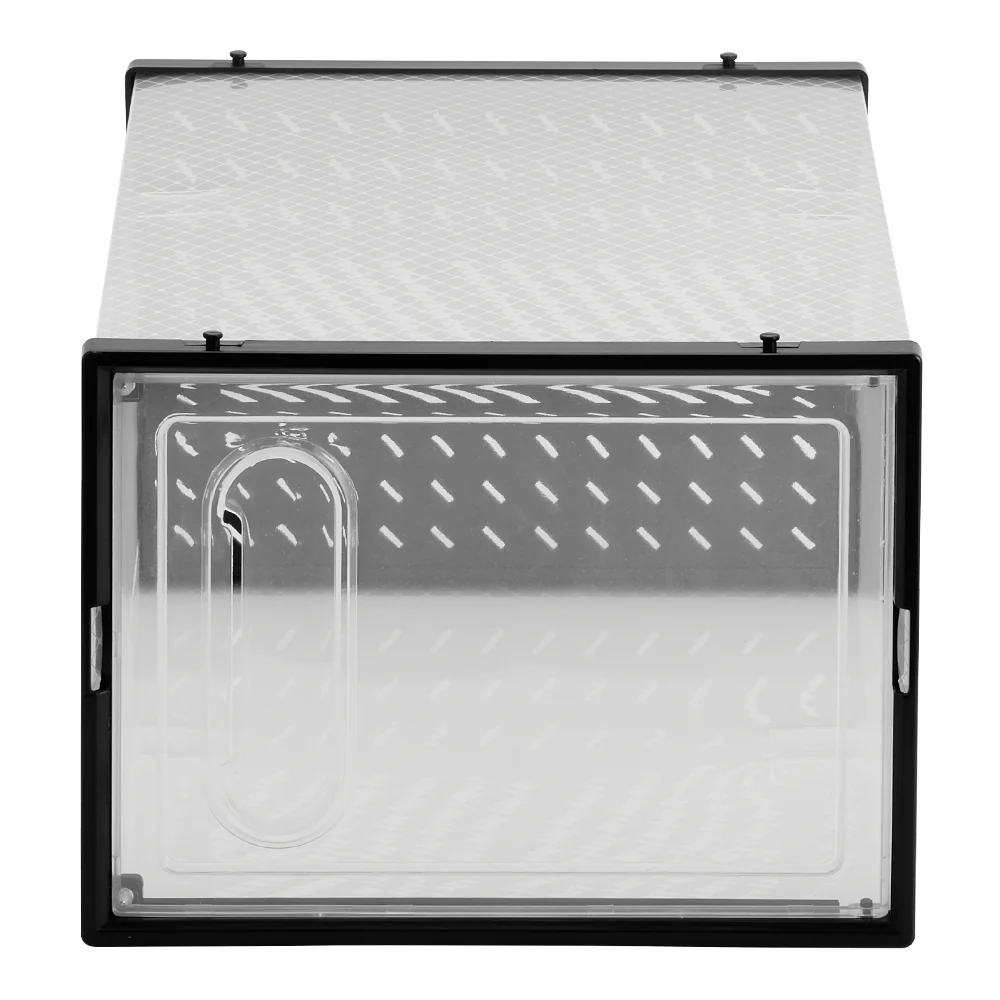 Livingandhome 12 Pack Plastic Shoe Storage Box - Image 7