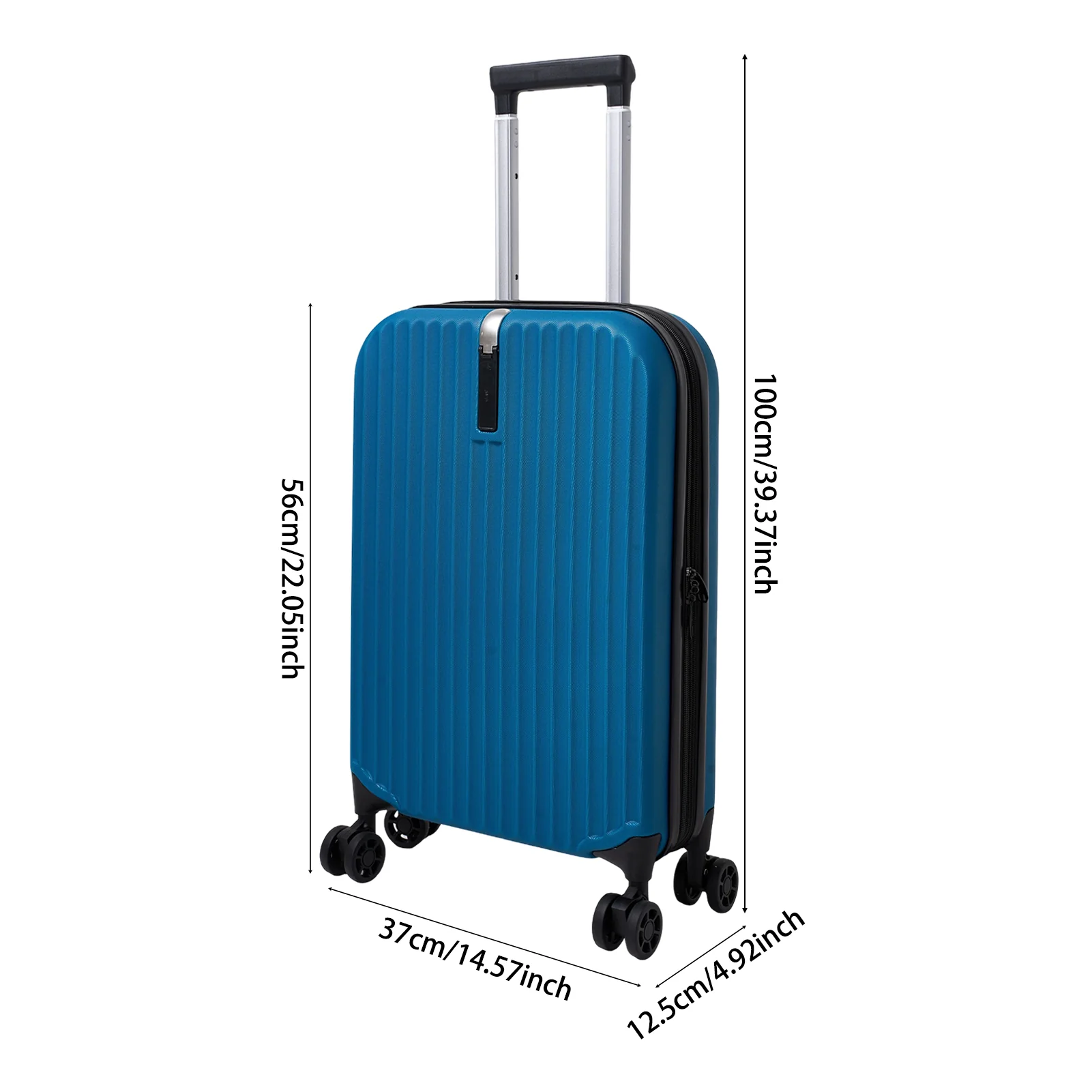 Livingandhome 20" Cabin Expandable Travel Suitcase - Image 11