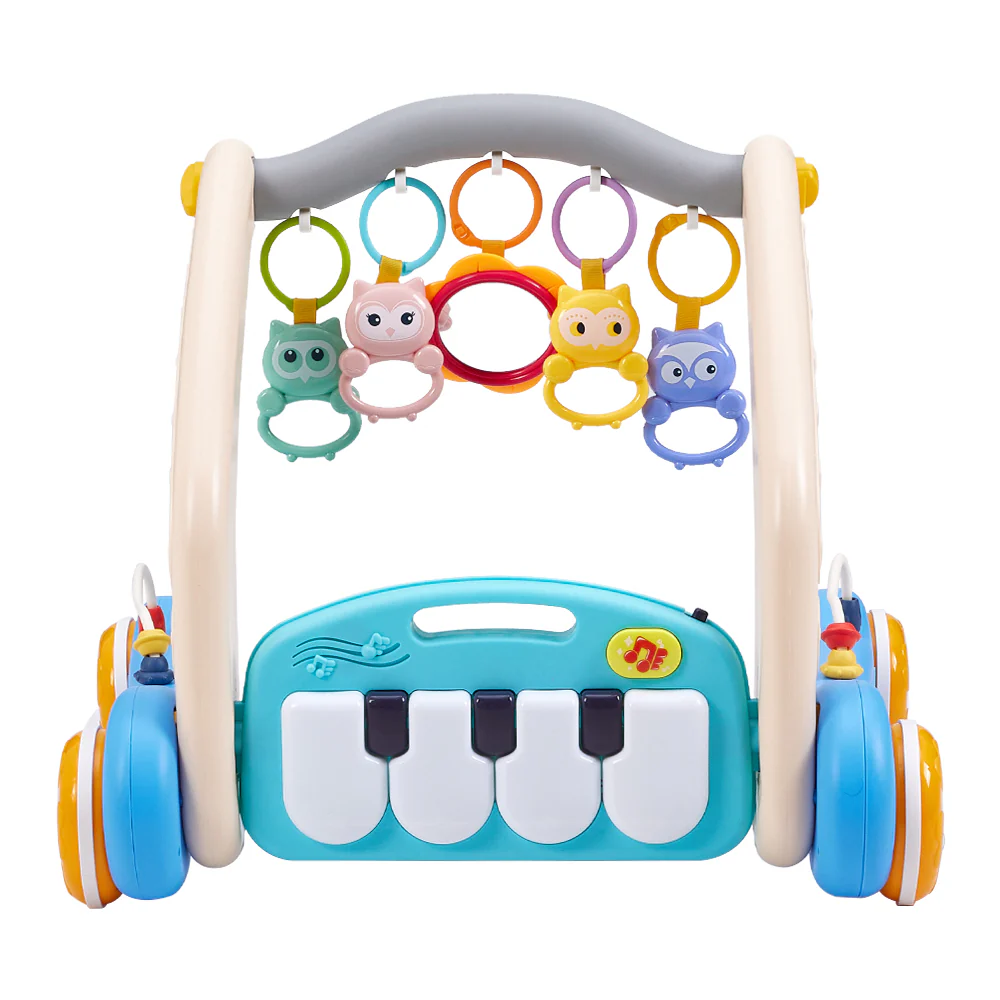 Livingandhome 2in1 Baby Play Mat and Walker with Musical Keyboard - Image 4