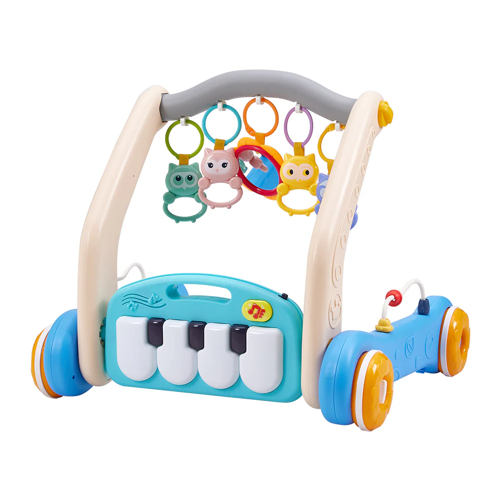Livingandhome 2in1 Baby Play Mat and Walker with Musical Keyboard - Image 5