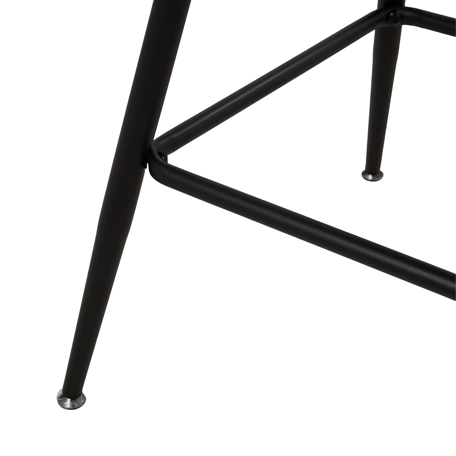 Livingandhome 2PCS Flannel Upholstered Bar Stools - Image 8