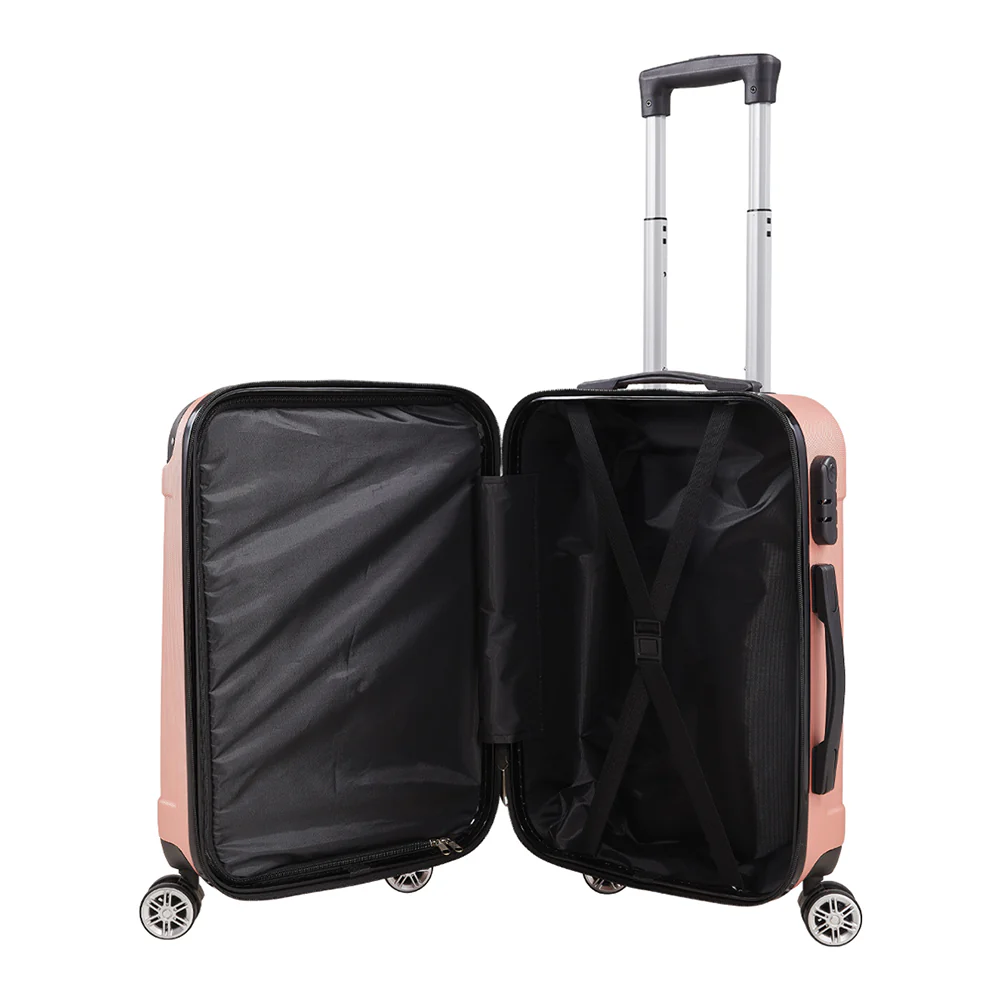 Livingandhome 3PCS Lockable Travel Suitcase Set - Image 5