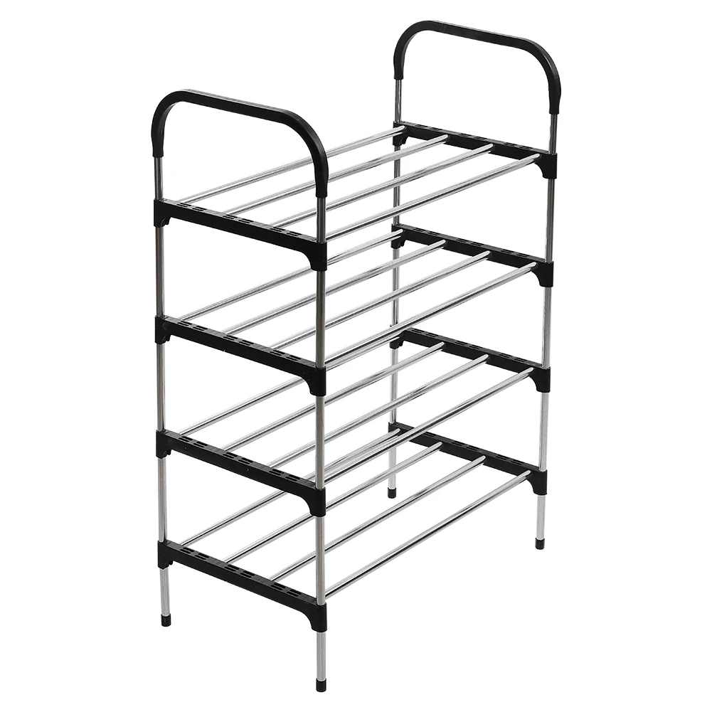 Livingandhome 4-Tier Stackable Shoe Rack Organizer - Image 4