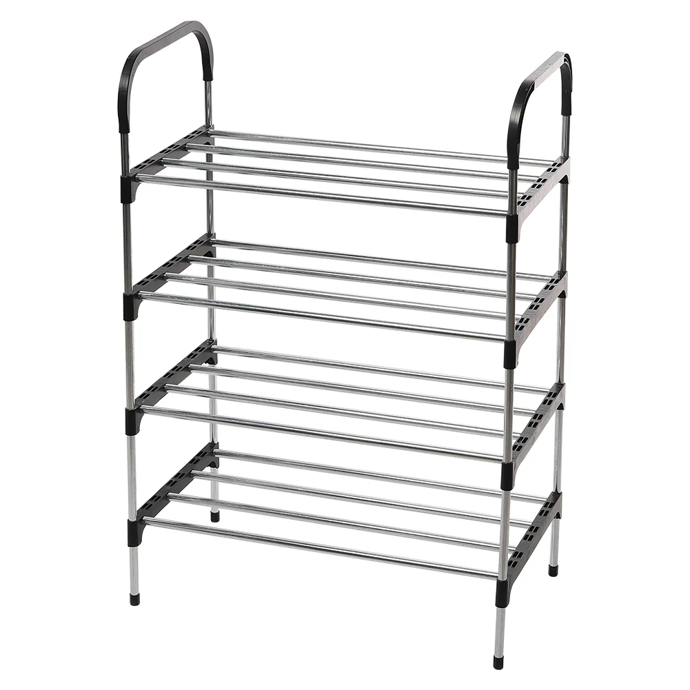 Livingandhome 4-Tier Stackable Shoe Rack Organizer - Image 5