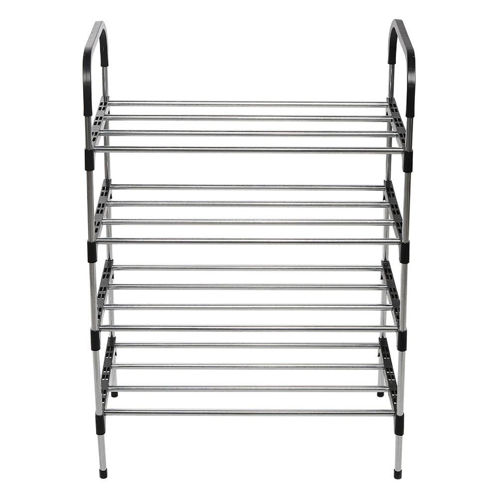 Livingandhome 4-Tier Stackable Shoe Rack Organizer - Image 6