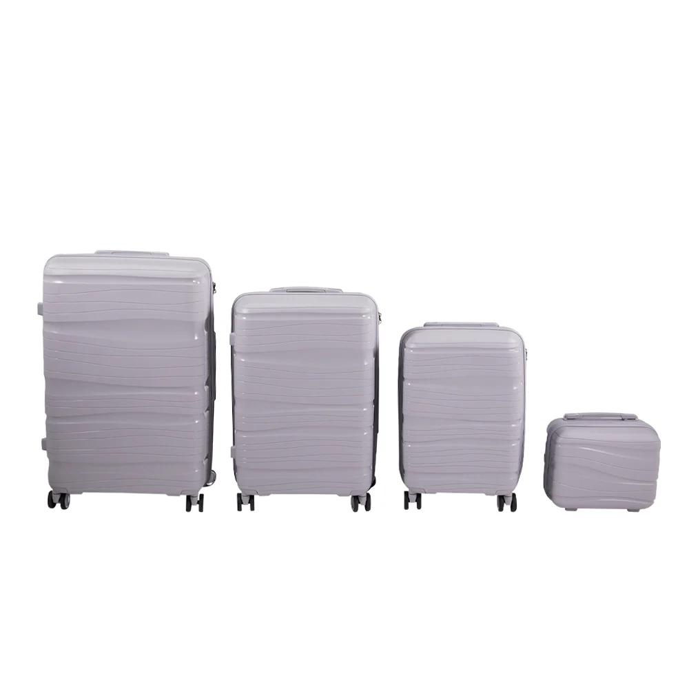 Livingandhome 4PCS Lockable Travel Suitcase Set - Image 7