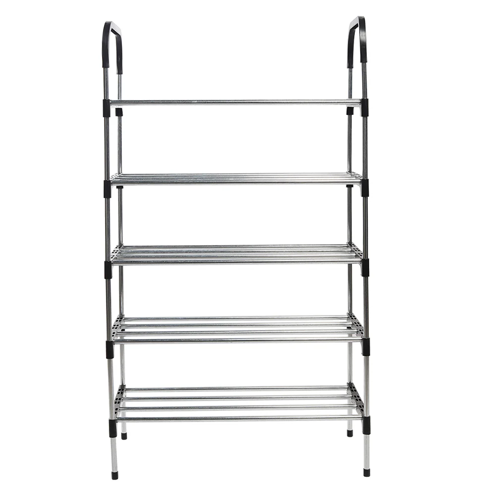 Livingandhome 5-Tier Stackable Shoe Rack Organizer - Image 3