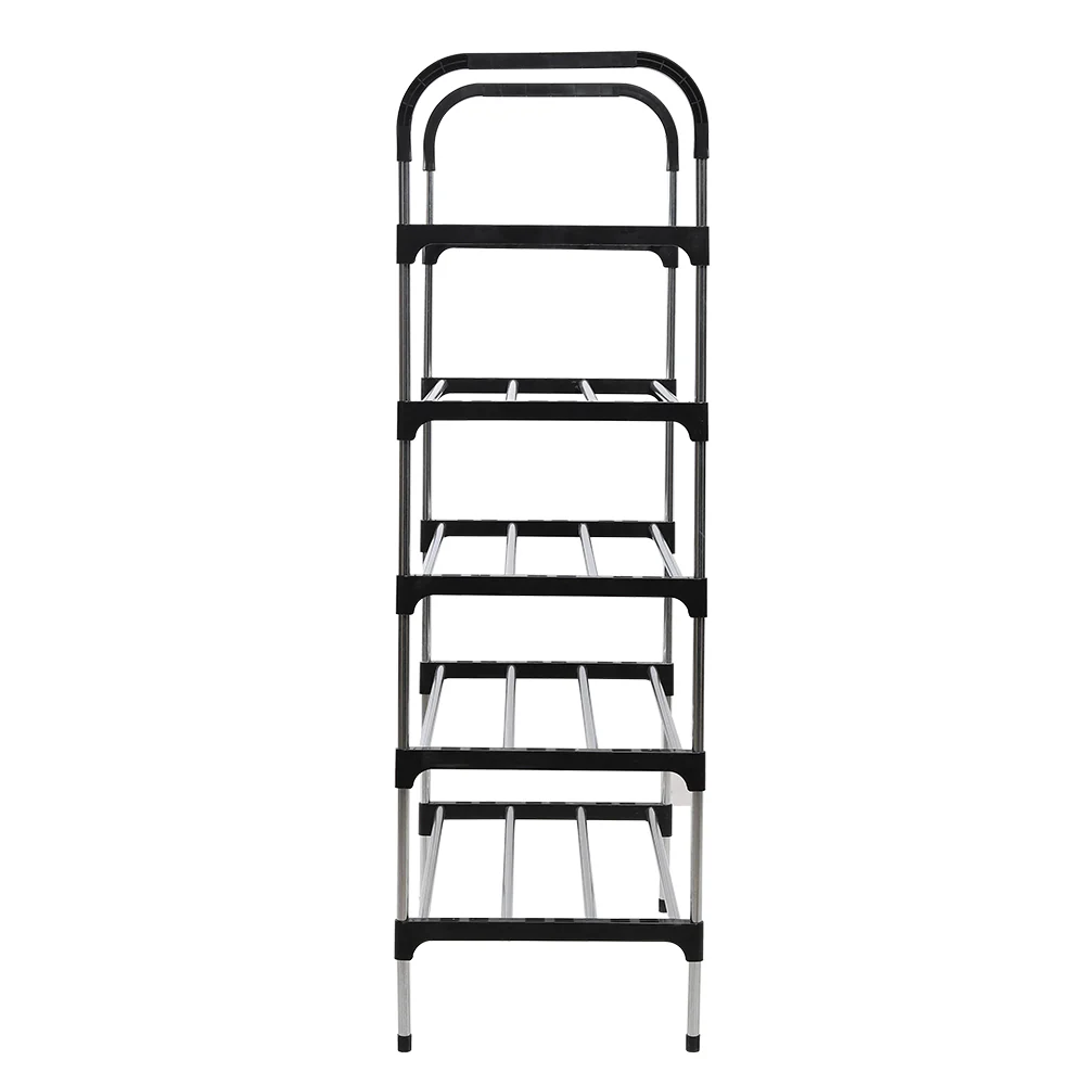Livingandhome 5-Tier Stackable Shoe Rack Organizer - Image 4