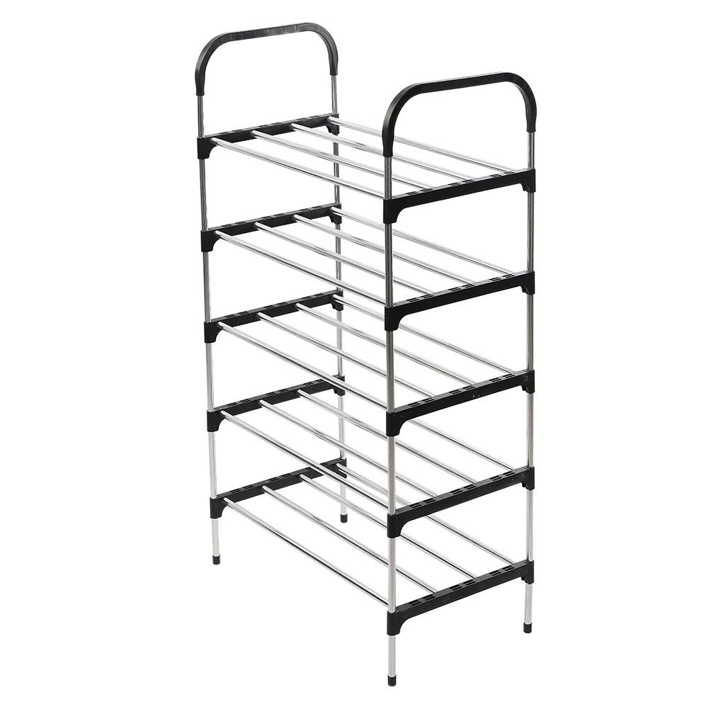 Livingandhome 5-Tier Stackable Shoe Rack Organizer - Image 5